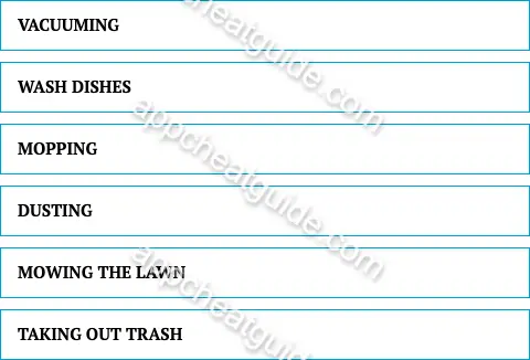 Name a chore the flash would be great at. screenshot answer