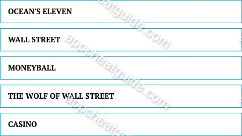 Name a movie in which the plot revolves around money. screenshot answer