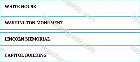 Name the most recognizable building or monument in washington d.c. screenshot answer