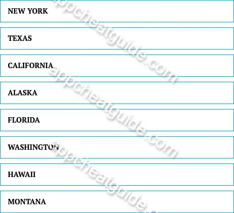 Name the state you think would be best equipped to survive a zombie apocalypse. screenshot answer