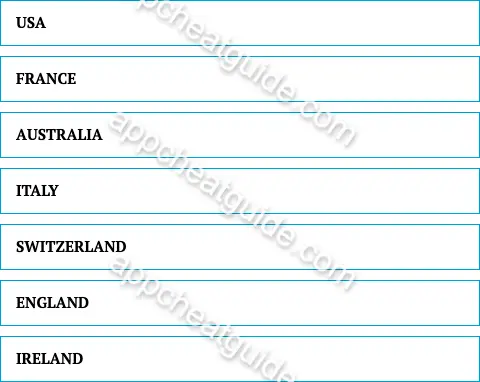 What country would you try to buy land in if you were rich? screenshot answer