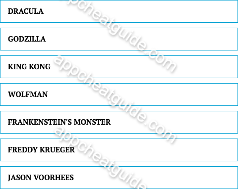 Who do you think would win if all of the hollywood monsters had a race? screenshot answer